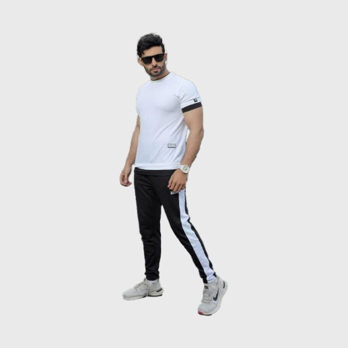 Black and White Athletic Outfit